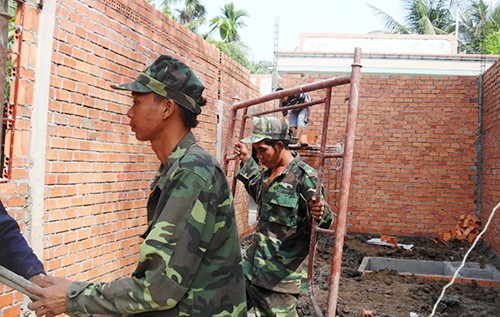 My Khanh, le Têt fêté par les soldats et les habitants - ảnh 1